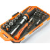 42pcs Hexagon Torx PH Slotted Bits Ratcheting Screwdriver Sockets Set