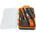 42pcs Hexagon Torx PH Slotted Bits Ratcheting Screwdriver Sockets Set