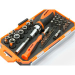 42pcs Hexagon Torx PH Slotted Bits Ratcheting Screwdriver Sockets Set