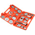 22pcs Universal Disc Brake Caliper Set Wind Back Tool Pad Replacement