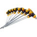 8pcs Hex Hexagon T-Handle CRV Screwdrivers H2 H2.5 H3 H4 H5 H6 H8 H10