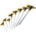 8pcs Hex Hexagon T-Handle CRV Screwdrivers H2 H2.5 H3 H4 H5 H6 H8 H10