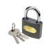 50mm Heavy Duty Cast Iron Padlock Outdoor Safety Security Lock 3 Keys