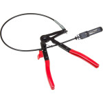 Long Reach Ratcheting Remote Access Hose Clamp Pliers 24in Cable Tool